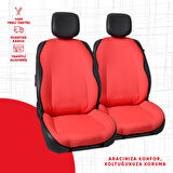 Kırmızı Custom Jakar Dokuma Minder