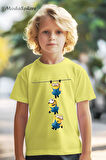 MINION BASKILI OVERSIZE TİŞÖRT
