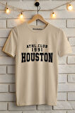 HOUSTON BASKILI BİSİKLET YAKA KISA KOLLU UNISEX TİŞÖRT