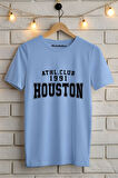 HOUSTON BASKILI BİSİKLET YAKA KISA KOLLU UNISEX TİŞÖRT