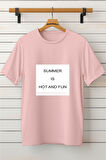 Baskılı Unisex Oversize Tişört Battal Boy