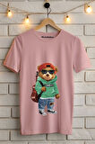 Baskılı Unisex Oversize Tişört