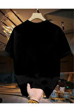 LILO Karakter Baskılı Basic T-Shirt