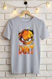 DON'T Baskılı Unisex Oversize Tişört