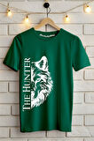 THE HUNTER Baskılı Unisex Oversize Tişört