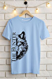 THE HUNTER Baskılı Unisex Oversize Tişört