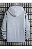 Holiday Baskılı Kapüşonlu Sweatshirt