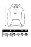 Santa Barbara Baskılı Kapüşonlu Cepli Sweatshirt