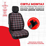 Kırmızı Gti Desen Jakar Dokuma