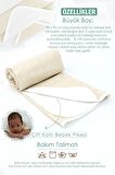 Babynest Ortopedik Bebek Yatak, Pike Ve Puset Aksesuar 6' Lı Set, Gökkuşağı Serisi, Krem