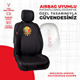 Dijital Baskılı Siyah Metal Desen