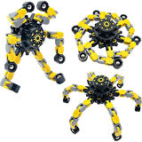 Fidget Spinners Dönüştürülebilir Zincir Robot Oyuncak 1 ADET