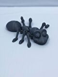 3D Hareketli Karınca Figürlü Oyuncak - Gri