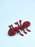 3D Hareketli Karınca Figürlü Oyuncak - Kırmızı