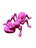 3D Hareketli Karınca Figürlü Oyuncak - Pembe