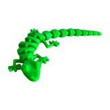 3D Hareketli Oyuncak Kertenkele - Neon Yeşili
