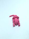 3D Hareketli Oyuncak Fil & Dekor - Pembe