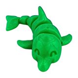 3D Hareketli Yunus Figürlü Oyuncak - Neon Yeşili