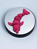 3D Hareketli Yunus Figürlü Oyuncak - Pembe