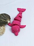 3D Hareketli Yunus Figürlü Oyuncak - Pembe