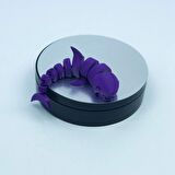 3D Hareketli Köpek Balığı Figürlü Oyuncak - Mor
