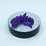 3D Hareketli Köpek Balığı Figürlü Oyuncak - Mor