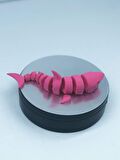 3D Hareketli Köpek Balığı Figürlü Oyuncak -Pembe