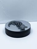 3D Hareketli Bukalemun Figürlü Oyuncak - Gri