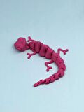 3D Hareketli Bukalemun Figürlü Oyuncak - Pembe