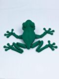 3D Hareketli Kurbağa Figürlü Oyuncak - Yeşil
