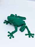3D Hareketli Kurbağa Figürlü Oyuncak - Yeşil