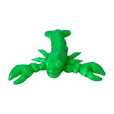3D Hareketli Istakoz Figürlü Oyuncak - Neon Yeşili