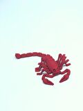 3D Hareketli Akrep Figürlü Oyuncak - Kırmızı