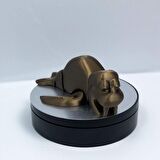 3D Hareketli Deniz Aygırı / Mors Figürlü Oyuncak - Altın Kahve