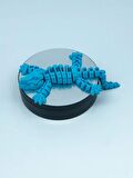 3D Hareketli Timsah Figürlü Oyuncak & Masa Dekoru -Mavi