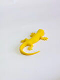 3D Kertenkele Geko Figürlü Model Oyuncak - Sarı