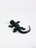 3D Kertenkele Geko Figürlü Model Oyuncak - Siyah