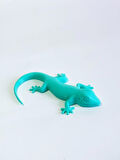 3D Kertenkele Geko Figürlü Model Oyuncak - Turkuaz