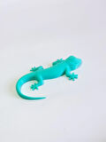 3D Kertenkele Geko Figürlü Model Oyuncak - Turkuaz
