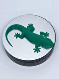 3D Kertenkele Geko Figürlü Model Oyuncak - Yeşil