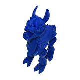 3D Hareketli Oyuncak Lama - Lacivert