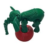 3D Hareketli Oyuncak Sirk Fili Denge Topu Dahil - Yeşil