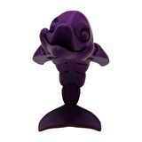 3D Hareketli Gülen Yunus Figürlü Oyuncak -Mor