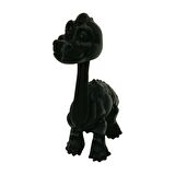 3D Hareketli Oyuncak Brakiyozor (Brachiosaurus) Dinozor - Siyah