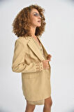 Leomie Nakışlı Blazer Ceket 6106