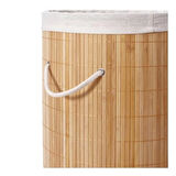 MDB DecoHandy Yuvarlak Bambu Kirli Sepeti