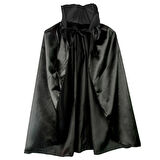 MDB Siyah Renk Yakalı Halloween Pelerini 90 cm