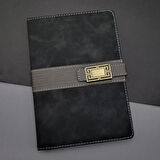 MDB Tarihsiz Ajanda Defter Siyah Renk