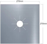 MDB Ocak Koruyucu Alüminyum Ped Seti 5 Adet