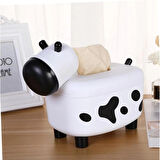 MDB Sevimli İnek Tasarımlı Mıknatıslı Tuzluk ve Peçetelik